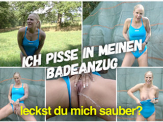 Ich pisse in meinen BADEANZUG | leckst du mich sauber? Ich pisse in meinen BADEANZUG | leckst du mich sauber?