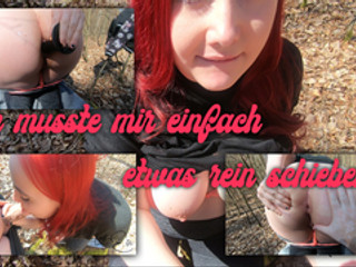 Ich muss mir einfach etwas rein schieben...