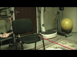 Mein tägliches Training hält mich fit und geil