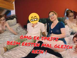 Userdreh!! OMG beim ERSTEN Mal spritzt er gleich rein!!