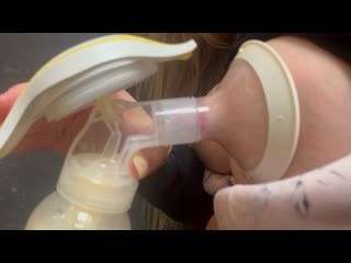 Milchtitten werden abgepumpt