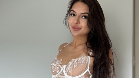 Weiße Lilien blühen auf meinem BH