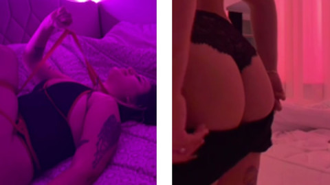 Meine sexy Unterwäschen mit meinem heißen Körper