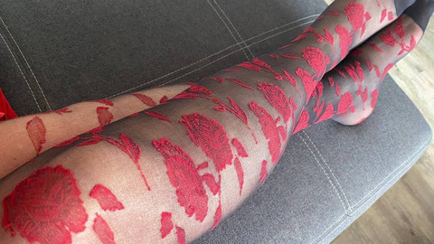 Meine Nylons für dich getragen