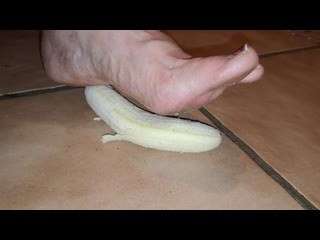 Bananen Crush in der Küche